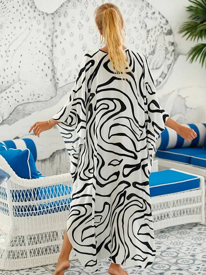 Kaftan Brasil - Zebra 2025