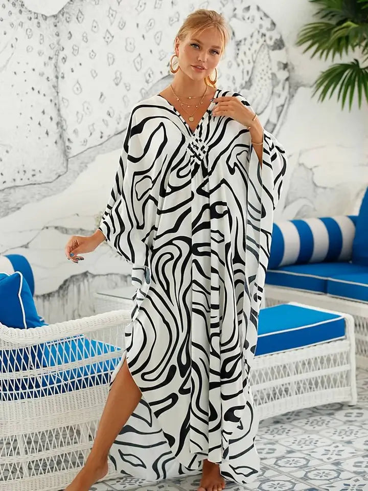 Kaftan Brasil - Zebra 2025